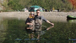 5mm Neoprene Waders with 1500g Weight Rubber Boots