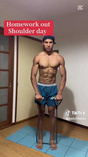 Shoulder Day Home Workout for Men