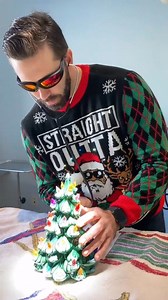 Who else has a sick tree that doesn’t light up! #WrappingGifts #HolidayTreats #drtom #tree #veterinarian #foryou #viral #fyp | Dr.Thomas Hamilton.Fan Club
