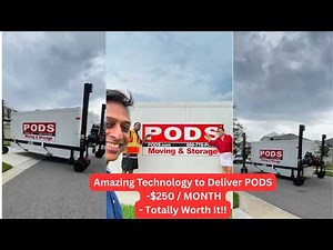 How PODS Delivery Works (Those Wheels!) + What It ACTUALLY Costs!