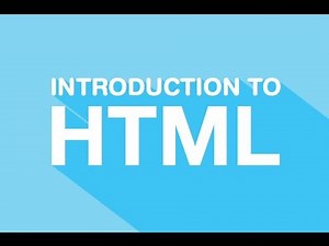 HTML Tutorial 1 (Basics of HTML and tools)