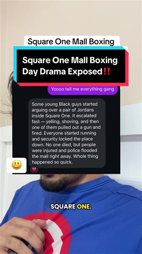 Full story on the square one Boxing Day incident. #squareone #mississauga #ontario #boxingweek #905ot