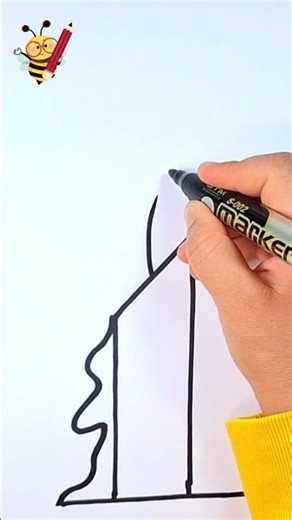 How to Draw a Cute Number 1 Candle | Fun Drawing for Kids | #Shorts