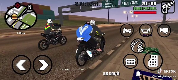 GTA SA Multiplayer with Sonic the Hedgehog Mod