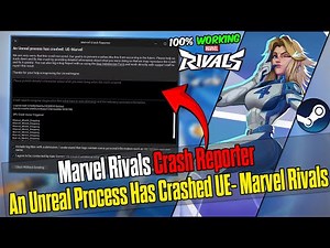 ⚡How to Fix Marvel Rivals Crash | An Unreal Process Has Crashed UE Marvel (2025 Guide)