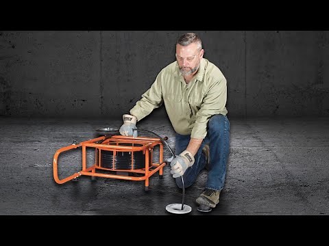 How to Use General's Flexi-Rooter 100 Flexible Shaft Drain Cleaner