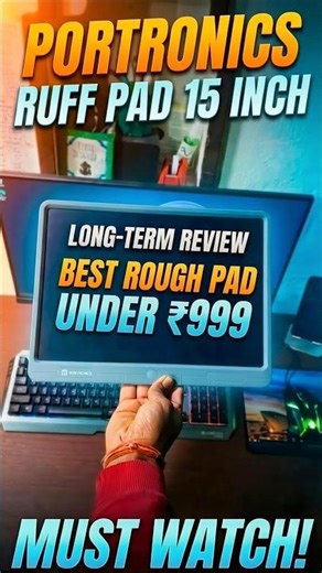 Best Writing Pad? 🤯 Portronics Ruffpad 15 Inch Honest Review ✍