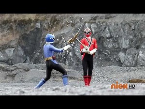 Power Rangers Samurai - I’ve Got A Spell On Blue - Red Ranger vs Evil Blue Ranger