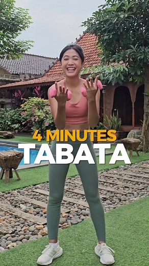TABATA WITH DUMBELLS #fitbymilla #tabata #bakarlemak #olahraga #burnfat #hiit #dumbbellworkout
