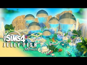JELLYFISH | MERMAID OCEAN HOUSE |The Sims 4 Island Living (no CC)