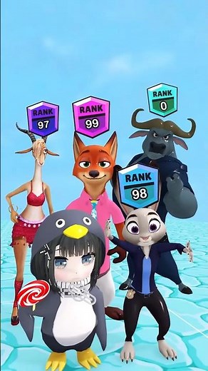 Ranking the Strength of Nick, Judy, Bogo, and Gogogaga #zootopia2