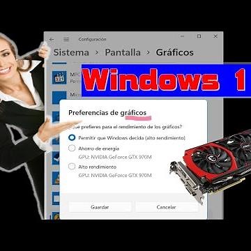 Permitir alto rendimiento o ahorro de energía de la tarjeta gráfica en Windows 11