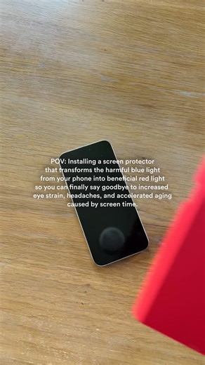 BodyGuardz on Instagram: "Just a few easy steps and your phone can become an essential part of your routine. ✨ Why choose the Red Light Converter? ☑️ Increases red light by up to 50%. ☑️ Protects your phone’s screen. ☑️ Maintains your screen’s true colors. . . . #redlight #redlighttherapy #redlighttherapybenefits #biohacking"