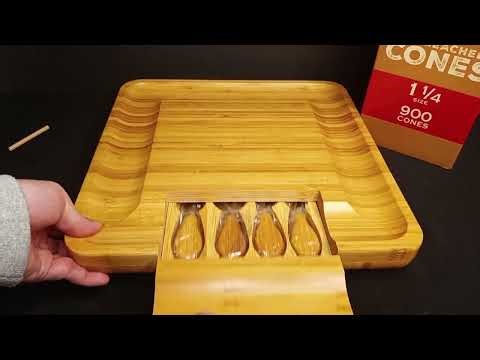 How To Make A Rolling Tray Out Of A Cutting Board