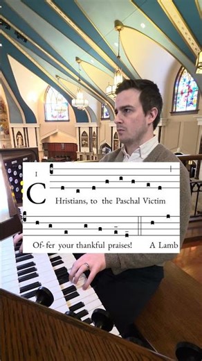 Easter Sequence Hymn! #churchmusic #churchmusician #catholic #catholicchurch #catholicmusic