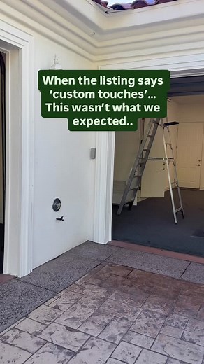 POV: You’re inspecting a home and find a shower handle… next to the garage door 🚿😅 No shower. No drain. If anything this was probably a way to get hot water to the hose bib, but Just mystery plumbing things we find… Eagle Eye Home Inspections 📲 702-779-3944 📲 702-333-3039 | Eagle Eye Home Inspections