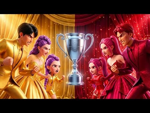 💄 RUBY MIRA Using Innocent Makeup💅 | 🏆 GOLDEN Family VS RUBY Family 🥈 | Good Things Always Win