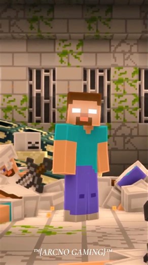 ☠️HEROBRINE GUARDS END PORTAL🤯#shorts #viral #edit
