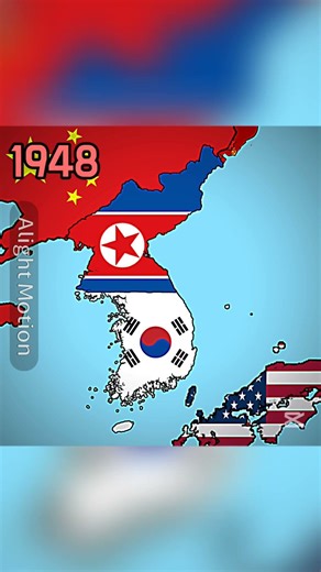 🇰🇵[Korean War]🇰🇷 #history #country #sad #mapping
