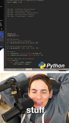 Sentence to Token Matrix Example