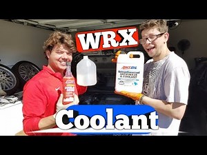 2017 Subaru WRX AMSOIL coolant antifreeze Change
