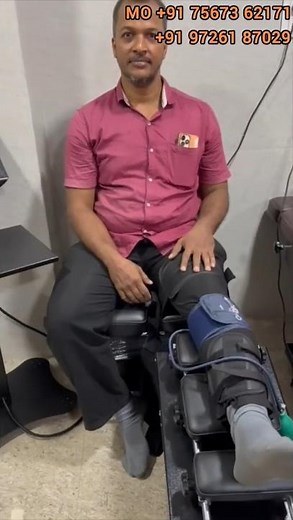 Robotics knee decompression system #hospital #machine #manufacturing