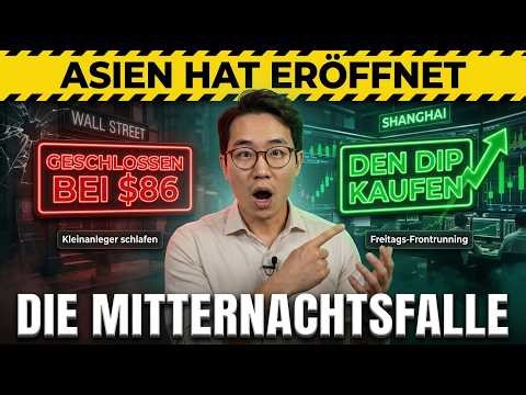 ASIEN HAT SOEBEN ERÖFFNET: Warum China der morgigen Wall-Street-Panik zuvorkommt…
