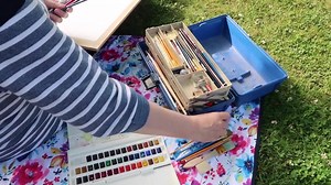 3.1K views · 83 reactions | These summer days make our campus look even more breathtaking. Here's one of our beautiful buildings, King's College, captured by an artist! | University of Aberdeen | Facebook