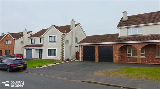Welcome to 1 Bashfordsland, Carrickfergus… 🔑✨ ✅Offers over £384,950 ✅Impressive Detached Family Home ✅4 Bedrooms / 3 Reception Rooms ✅Prime Extensive Corner Site ✅Superb PVC Double Glazed Conservatory ✅Highly Regarded Established Development ✅Luxury Shaker Style Kitchen (New) ✅Modern Four Piece Family Bathroom/ 2 En Suite Bathrooms (New) ✅Integral Double Garage With Parking Forecourt ✅Modern Utility Room/ Furnished Cloakroom ✅PVC Double Glazing/ Oil Fired Heating ☎️To arrange a viewing contact 