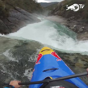 22K views · 408 reactions | Life lesson from Aniol Serrasolses, keep moving forward... even if that means going backwards...down a waterfall. | Red Bull Adventure | Facebook