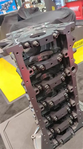 Plenty of #dartmachinery power on display here at the #semashow2023 💪 #dart #dartblocks #dartheads #engineblock #aluminumheads #semashow2023 | Dart Machinery