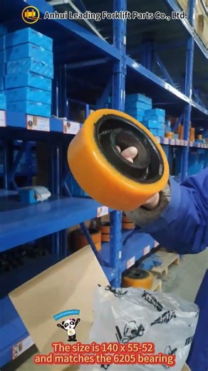 Forklift Parts Replacements | Hangcha Forklift Parts PU Balance Wheel | Electric Pallet Truck Parts