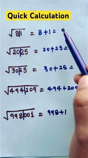 Quick Calculation #foryou you #education #funny#maths#shortsfeed#trending#viral