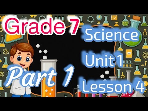 Prep1 science lesson 4 unit 1 part 1