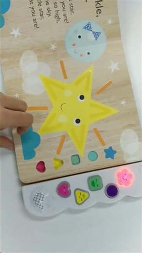 Easy touch it sound book with led lights