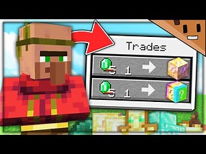 Minecraft, But Villagers Trade Lucky Blocks...