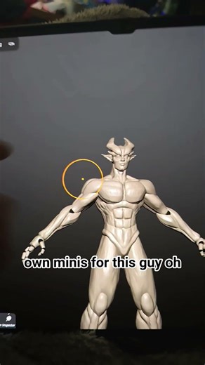 dnd and art #nomadsculpt #art #monster #creature #dnd #3dmodeling #characterdesign