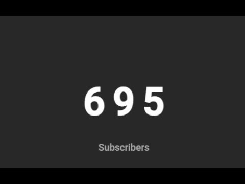 700 subscriber countdown/chatting with viewers/stream ends when i hit 700