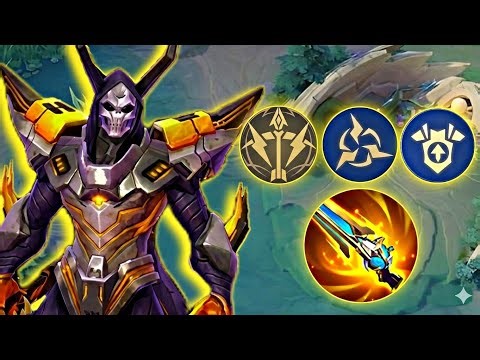 UPDATE EMBLEM DAN BUILD ARGUS TERBARU FULL KUNING! DEMAGENYA NGGAK NGOTAK! KESATRIA ARGUS - MLBB