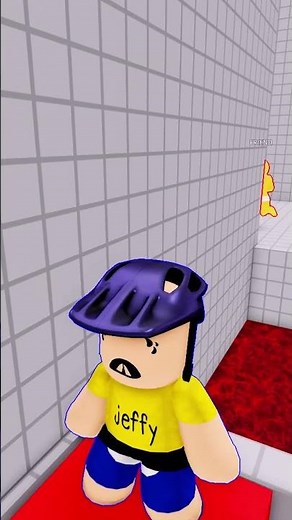 Jeffy plays Teamwork Puzzles Obby with durr #roblox #shorts