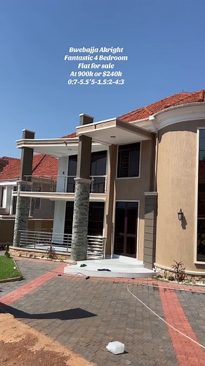 Spacious 4 Bedroom Flat for Sale in Akright Estate, Entebbe Road