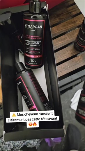 J’adore découvrir des routines complètes qui simplifient tout 😍✨ La gamme Kerargan aide à nourrir, sublimer et prendre soin des cheveux au quotidien 💇‍♀️ Brillance, douceur et routine cocooning à la maison 💕 Produit tagué juste ici 👇#kerargan #haircare #cheveux #routinecheveux #hairtok