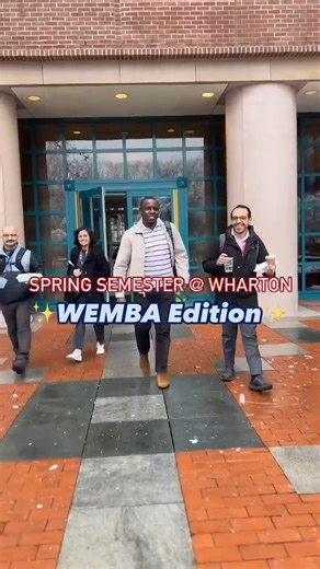 Spring semester is flying by, and we couldn’t be more proud of all that our students have accomplished so far. #WEMBA second year Robyn Spector (WG’24) reflects on the last two months in the video and quote below. 💙❤️ “This semester has been the most personally intense at Wharton so far, embarking on journeys to define our leadership visions, where we want to go in our careers and lives more broadly, creating the toolkits and support networks we need to be successful,” says Robyn Spector (WG’24