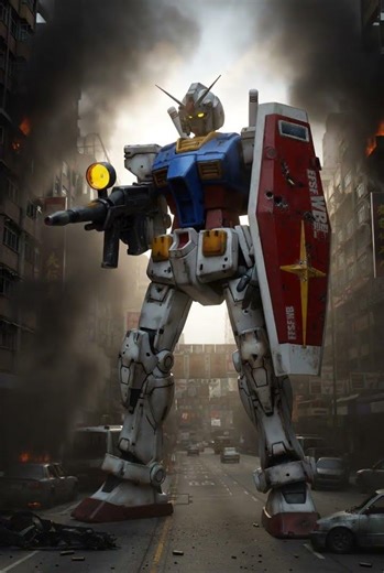 grok ai gundam rx-78-2 1/144 gto #gundam #anime #music