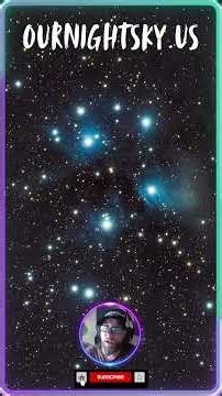 Stunning Pleiades Seven Sisters with Seestar S50! ✨ #shorts