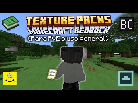 Textures Packs para PvE o uso general | Minecraft Bedrock