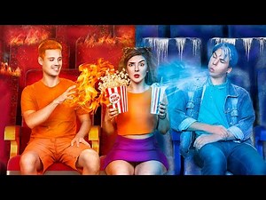 Fiery vs Icy Challenge / Fiery Boy vs Icy Boy