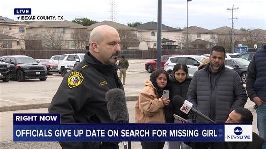 WATCH LIVE: Officials in Bexar County, Texas give an update on the search for Camila Mendoza Olmos. https://abcnews.link/1hatkVu | ABC News