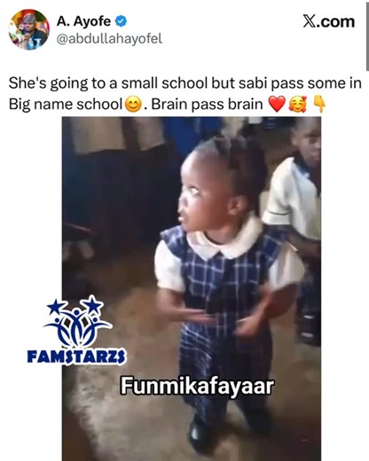 Famstarzs on Instagram: "Wow!! She’s so smart ❤️❤️❤️❤️ . . . . . . . #famstarzs"