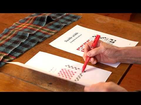 Double-width tie-up construction - Vävstuga virtual classroom